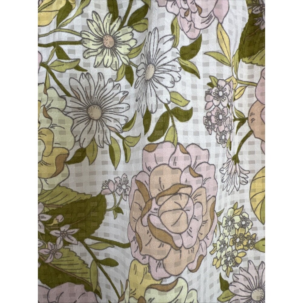 Who What Wear Dress Womens Medium Tiered Floral Cottagecore Fairy Vacation‎ - Picture 10 of 16